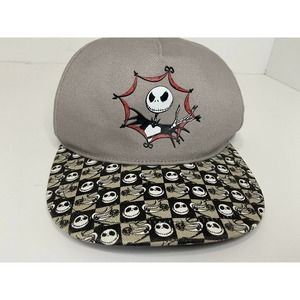 Disney Parks Jack Skellington Youth Snap Back Cap
